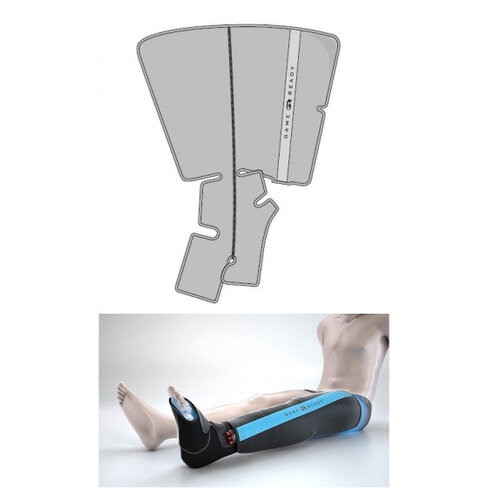 Housse pour attelle demi jambe