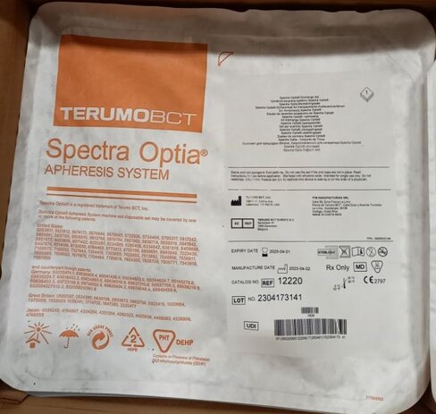Kit pour échanges plasmatiques et érythrocytaires - Carton de 6 kits