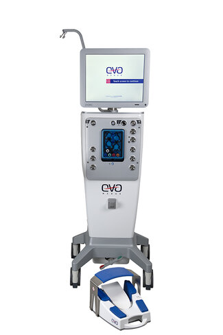 Phacoémulsificateur EVA NEXUS ANTERIEUR à pompe volumétrique VacuFlow Vti-Pompe SMARTIOP perfusion/