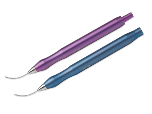 Pièces à main bimanuelles comprenant 1 pièce à main d irrigation et 1 pièce à main aspiration - lot de 2 -