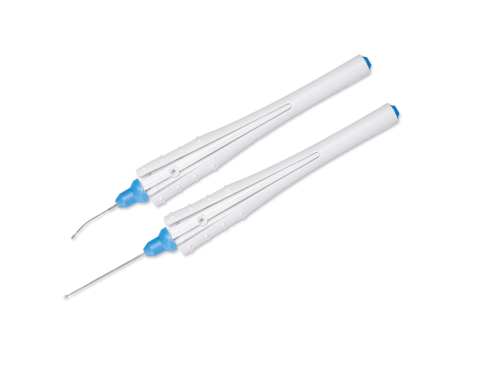 Micro pince SCHARIOTH 25 gauge - lot de 5 - à usage unique - livrée stérile - code couleur : bleu