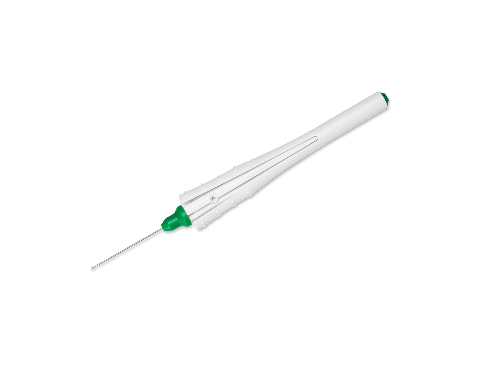 Micro pince SHAH JAWS 23 gauge - lot de 5 - à usage unique - livrée stérile - code couleur : vert