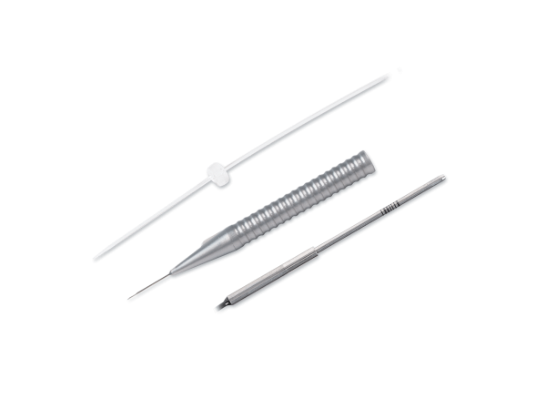 Eclairage à une fibre optique 27G avec aiguille de guidage - lot de 6