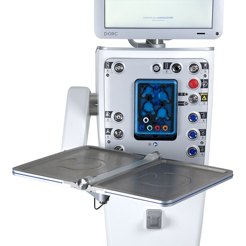 Bras MAYO avec plateau porte-instruments