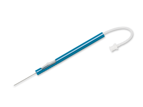 Backflush Shiraga 25G - lot de 5 - à usage unique - livré stérile - code couleur : bleu