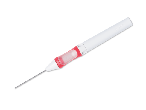 Backflush avec embout mousse 20G - lot de 5 - à usage unique - livré stérile - code couleur : rouge