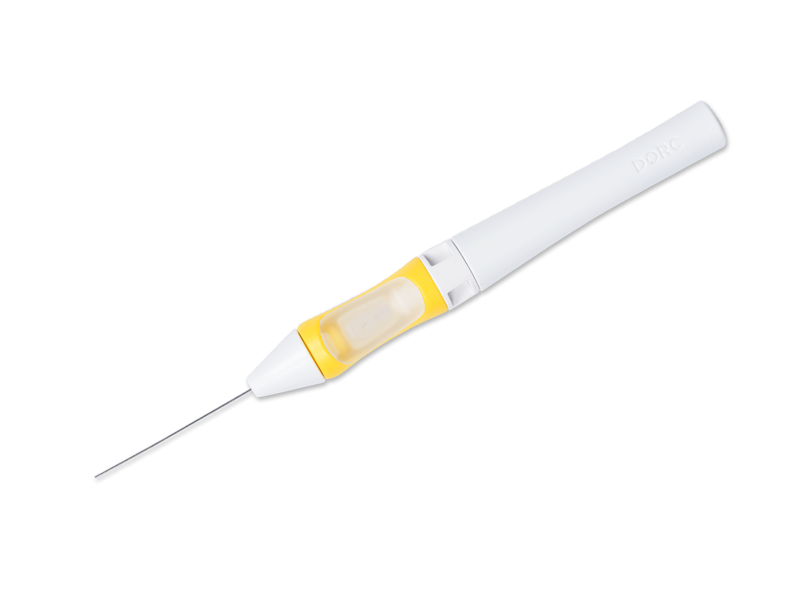 Backflush avec embout mousse 27G - lot de 5 - à usage unique - livré stérile - code couleur : jaune