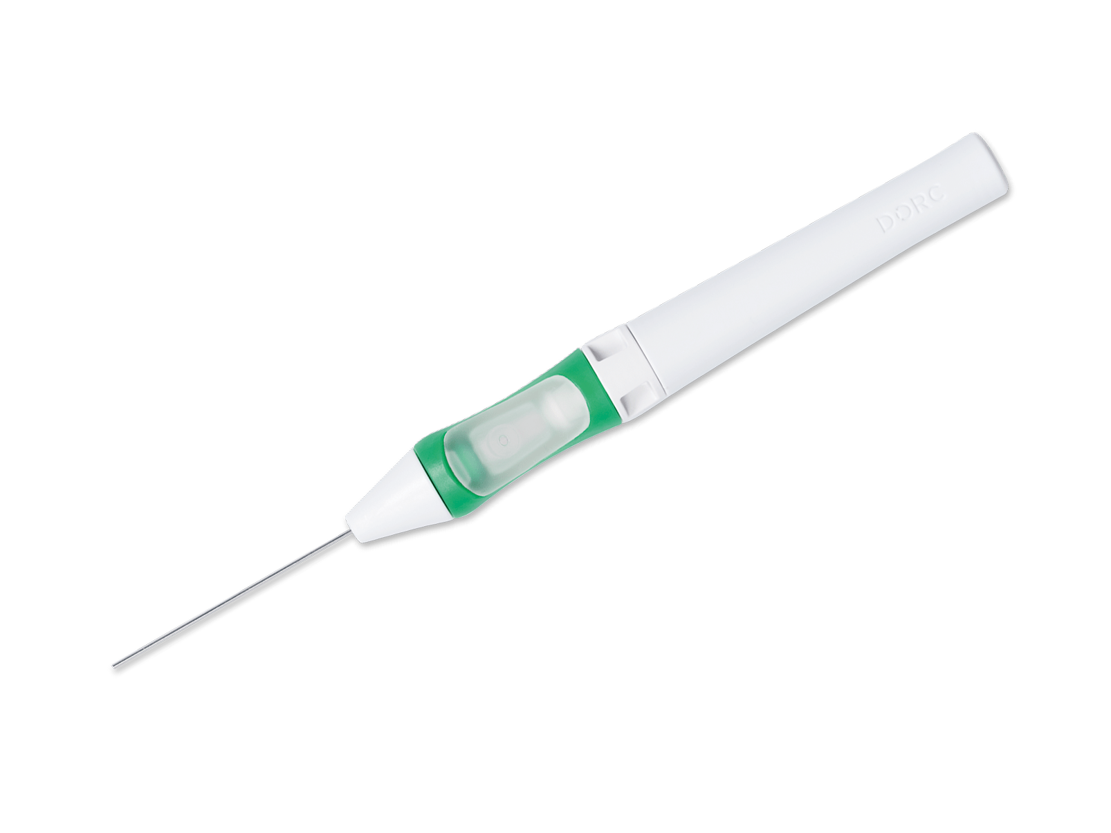 Backflush avec embout brosse 23G - lot de 5 - à usage unique - livré stérile - code couleur : vert