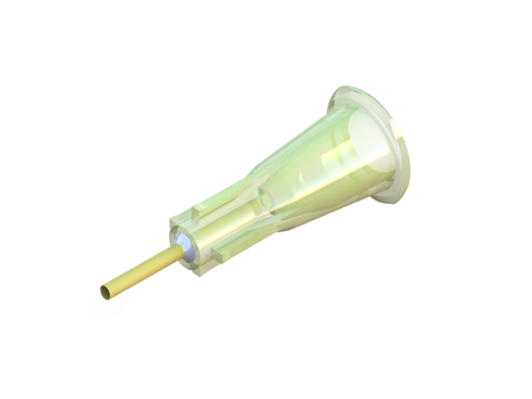 Canule pour injection/extraction de silicone à embout polyimide de 7 mm à paroi mince - 20G / Ø 0,9 mm - lot de 5-