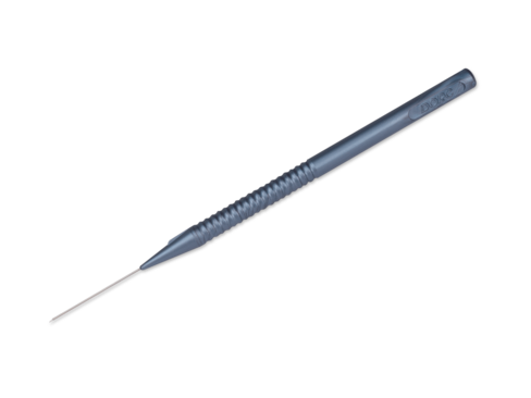 Sweeper diamant 25G / Ø 0,5 mm - lot de 5 - usage unique - livré stérile - code couleur : bleu