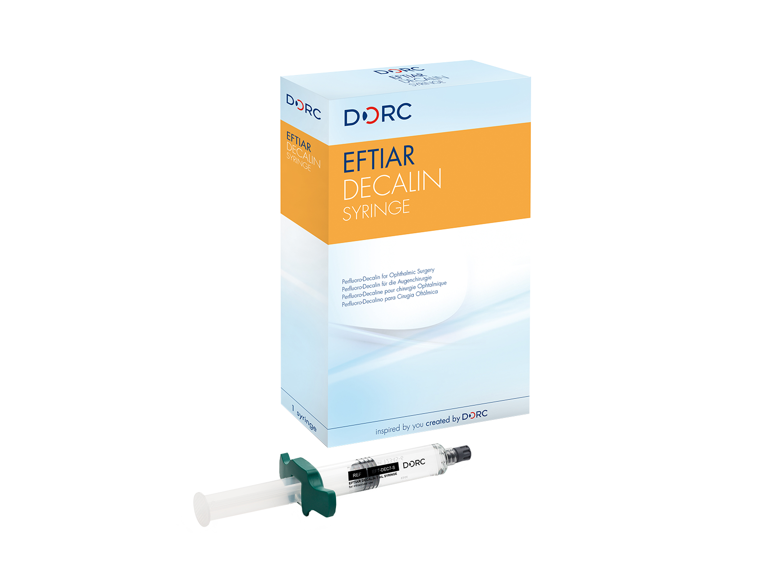 Seringue Eftiar Decalin 7 ml - usage unique - livré stérile