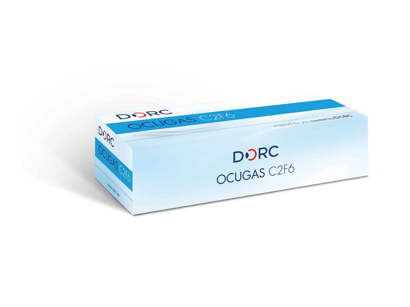 Seringue 12 ml de gaz C2F6 pour tamponade