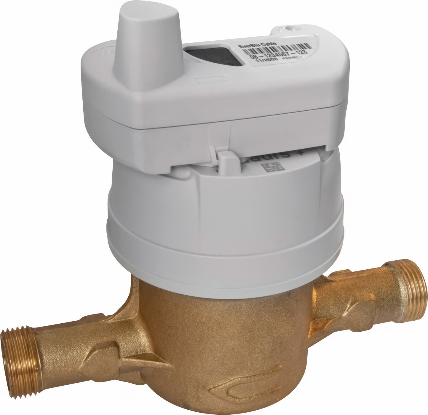 Compteur coaxial Aquadis plus DN15 - R500 TVM Laiton Everblu - cadran verre - lot de 5