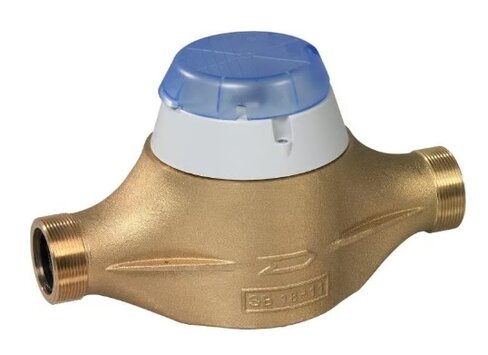 Compteur volumétrique Aquadis DN40 - l. 300 mm - R160 - corps laiton cadran verre