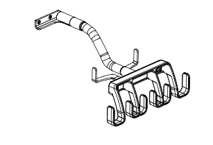 Bras support des câbles court avec nouveau crochet