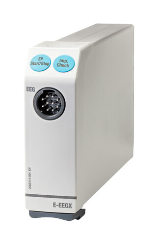 Module d'analyse de l'activité EEG + têtière