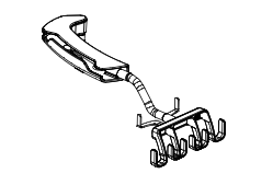 Bras support des câbles long avec nouveau crochet