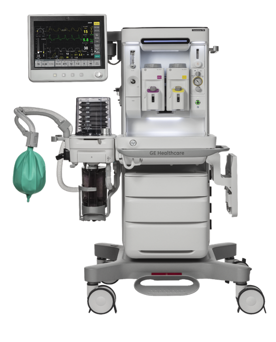 Respirateur d'anesthésie GE HealthCare - Carestation 750 Interface utilisateur et manuel en Français