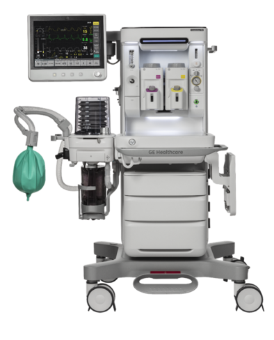 Respirateur d'anesthésie GE HealthCare - Carestation 750 Interface utilisateur et manuel en Français