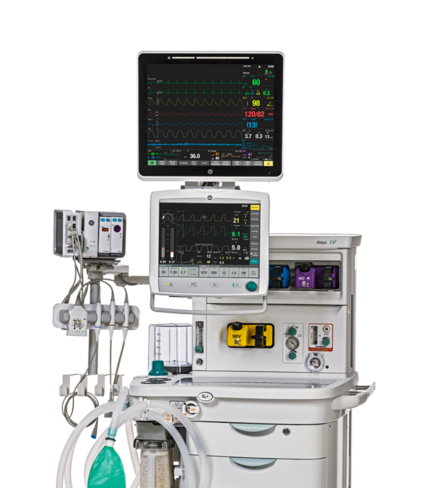 Respirateur d'anesthésie GE HealthCare - Aisys Cs2 Version 12 - Interface utilisateur et manuel en Français