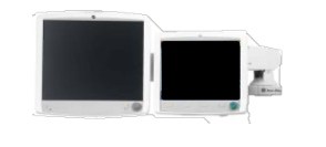 Bras pour configuration horizontale du moniteur écran plat (B850 et Canvas)