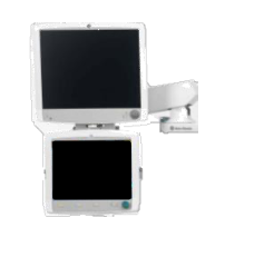 Bras pour configuration verticale du moniteur écran plat (B850 et Canvas)