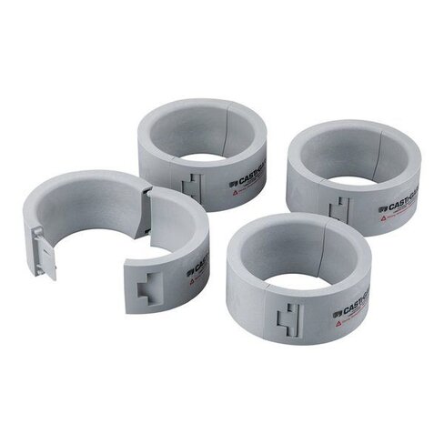 4 Protecteur de roue CASTrGARDS, gris, (12.7cm)