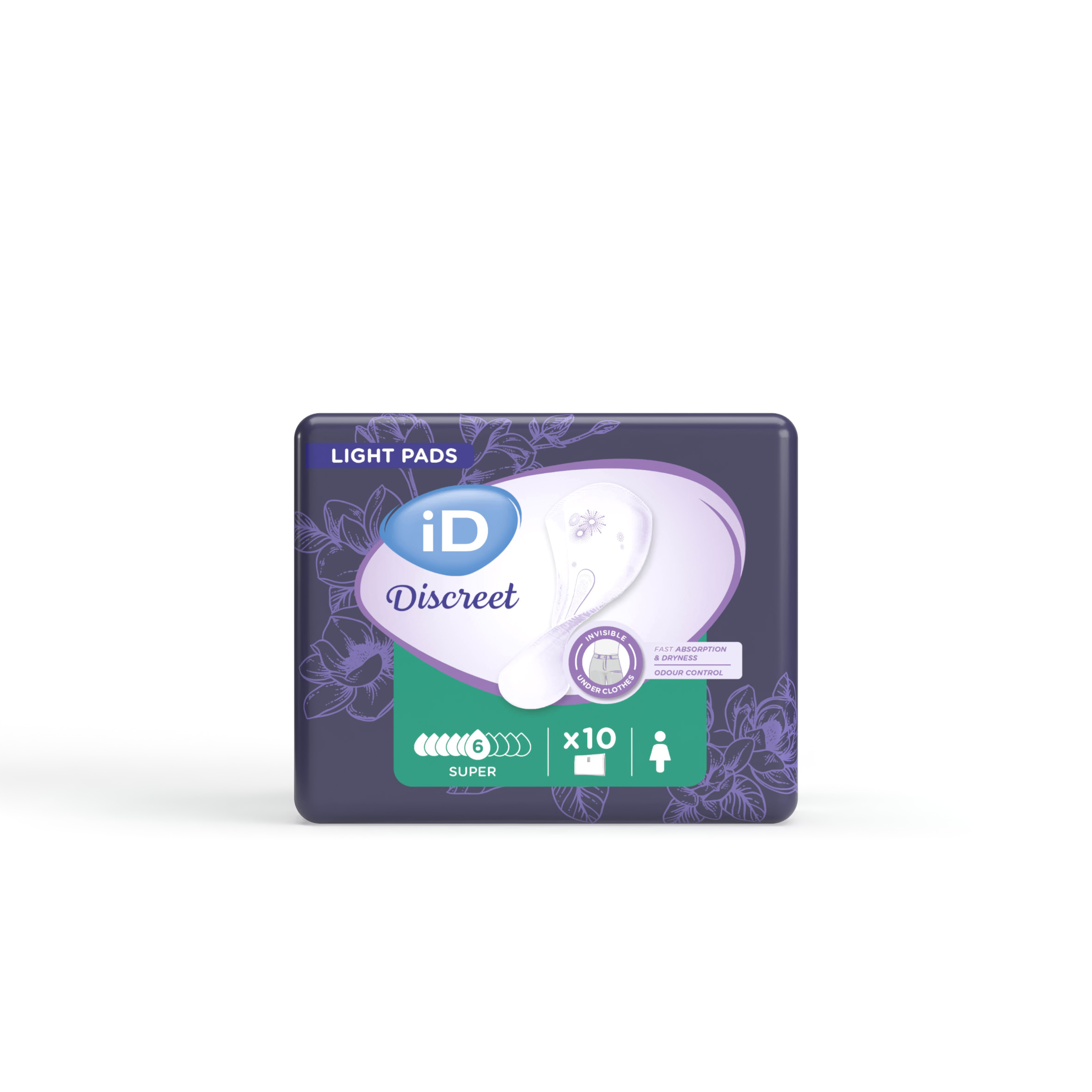 Protection adhésive iD Discreet Light Super 1 palette de 10560 unités