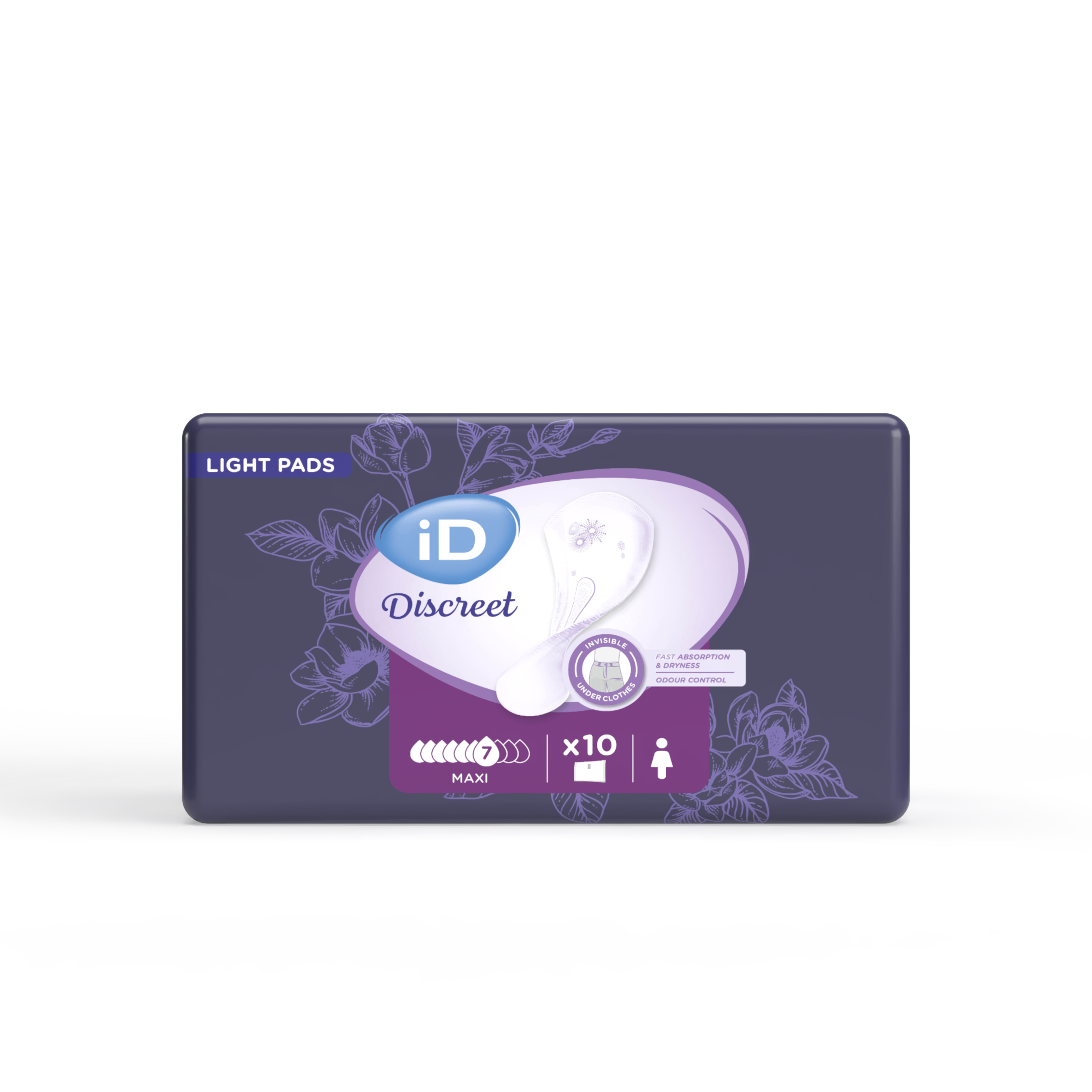 Protection adhésive iD Discreet Light Maxi 1 palette de 6600 unités