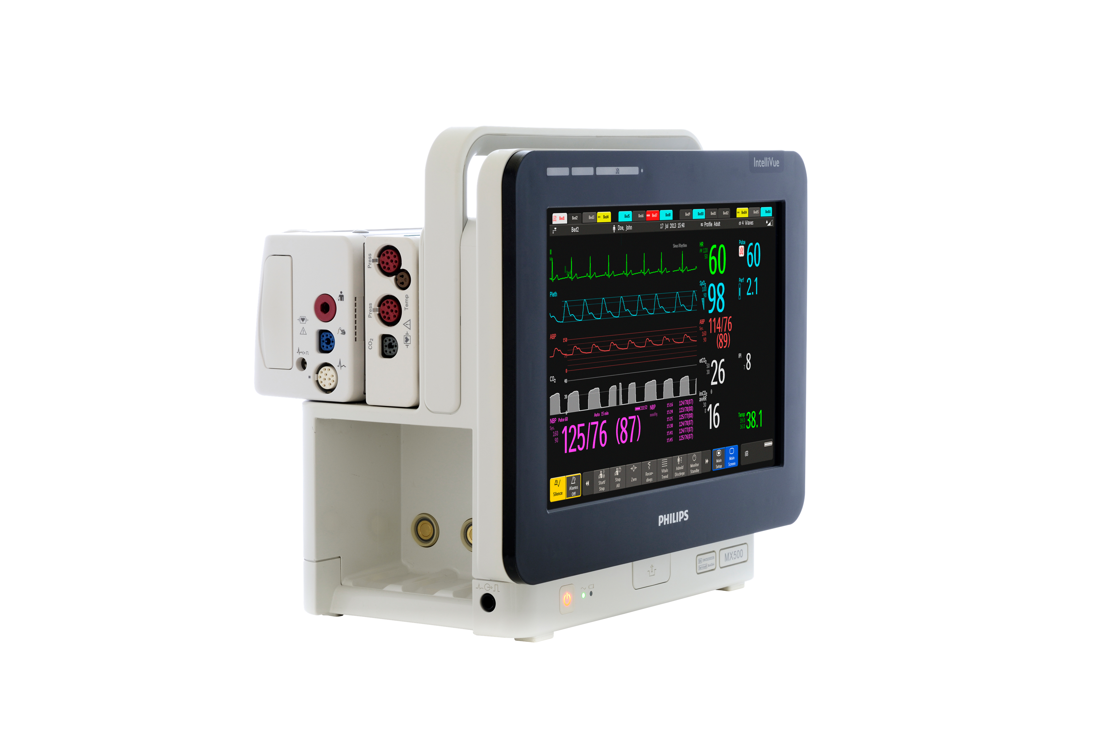 Moniteur IntelliVue MX500 [12 pouces 4 traces Anesthesie]