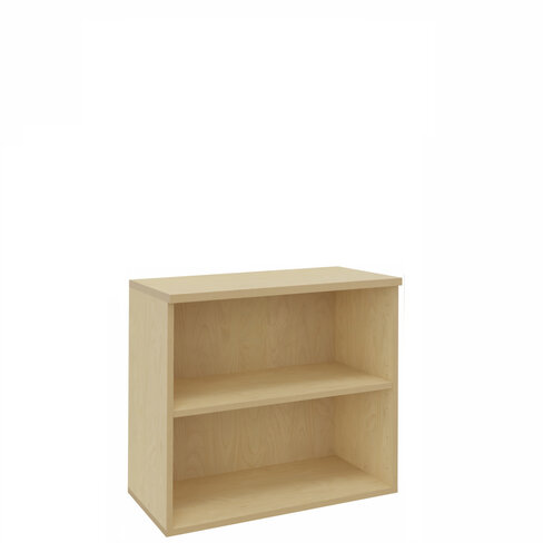 Bibliothèque ouverte mélaminé Arial - h. 100 x l. 80 cm - 2 tablettes