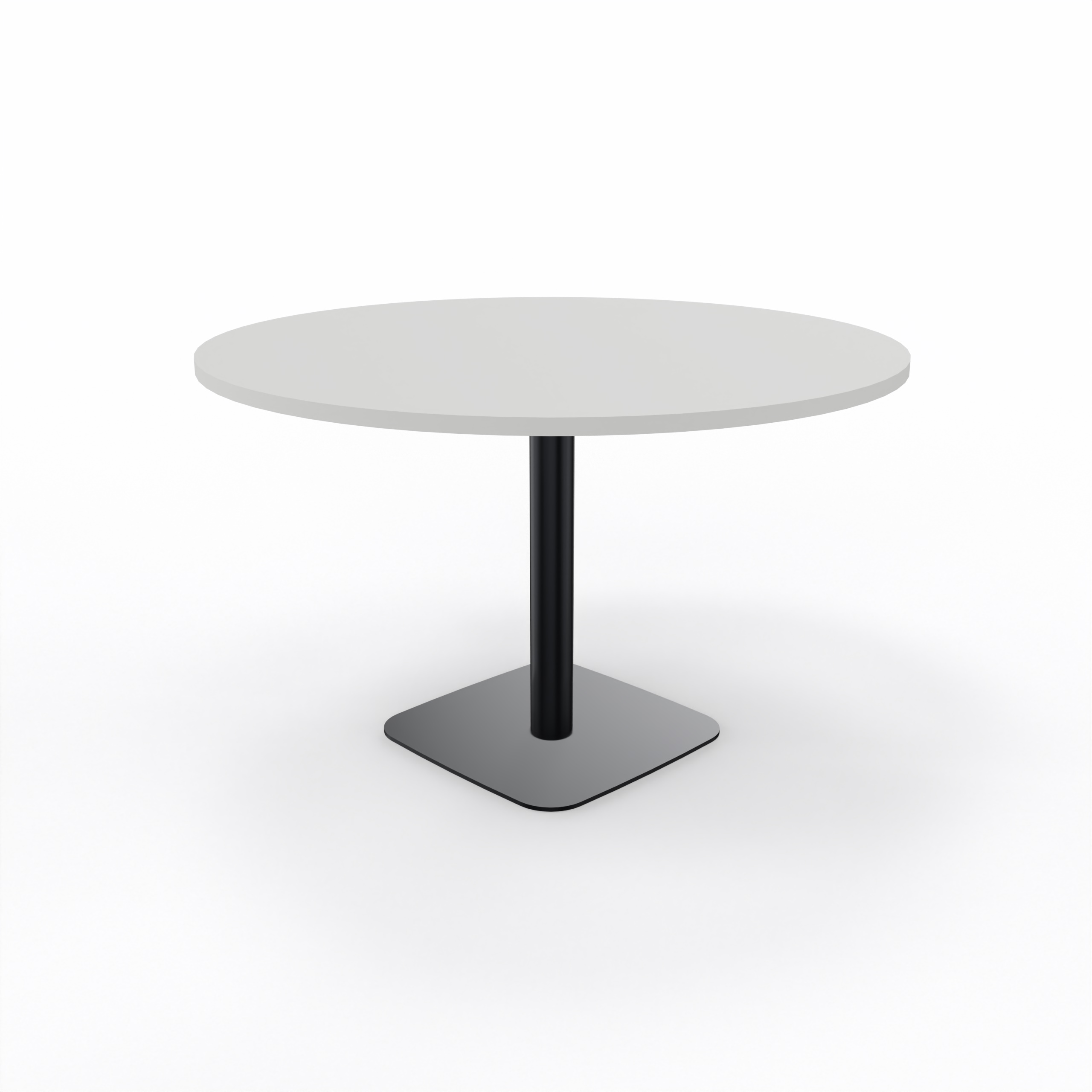 Table de réunion ronde 4 places Arial - Ø 120 cm - piètement central