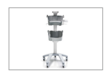 Chariot type C (inf. à 6kg, , écran mobile, 2 paniers, bouton poussoir, anneau de fixation arrière)