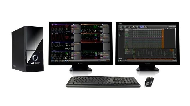 Centrale Xhibit - 32 Patients - avec 3 écrans plat tactile 22''