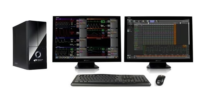 Centrale Xhibit - 32 Patients X2 - avec 6 écrans plat tactile 22''