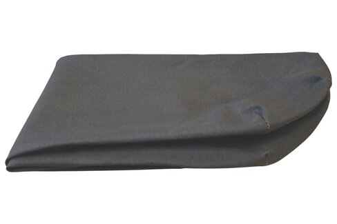 Housse de rechange pour matelas vinyle cousu - coloris gris anthracite