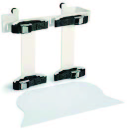 Support 2 bouteilles - pour chariot grande taille - Kit adaptation