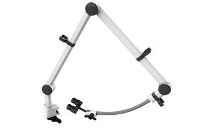 Bras support tuyau - support rail inclus - compatible avec chariot mobile Elisa petite et grande taille