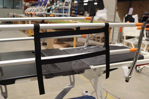 Pochette porte-effets transparente