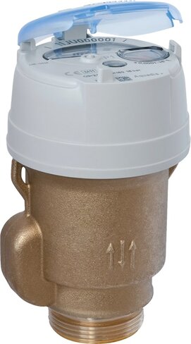 Compteur volumétrique Aquadis+ DN15 - HR coaxial - R160 - TVM - laiton cadran verre - lot de 10