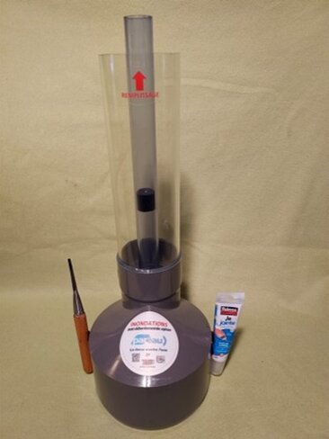 Stop siph système anti retour d'eau dans wc