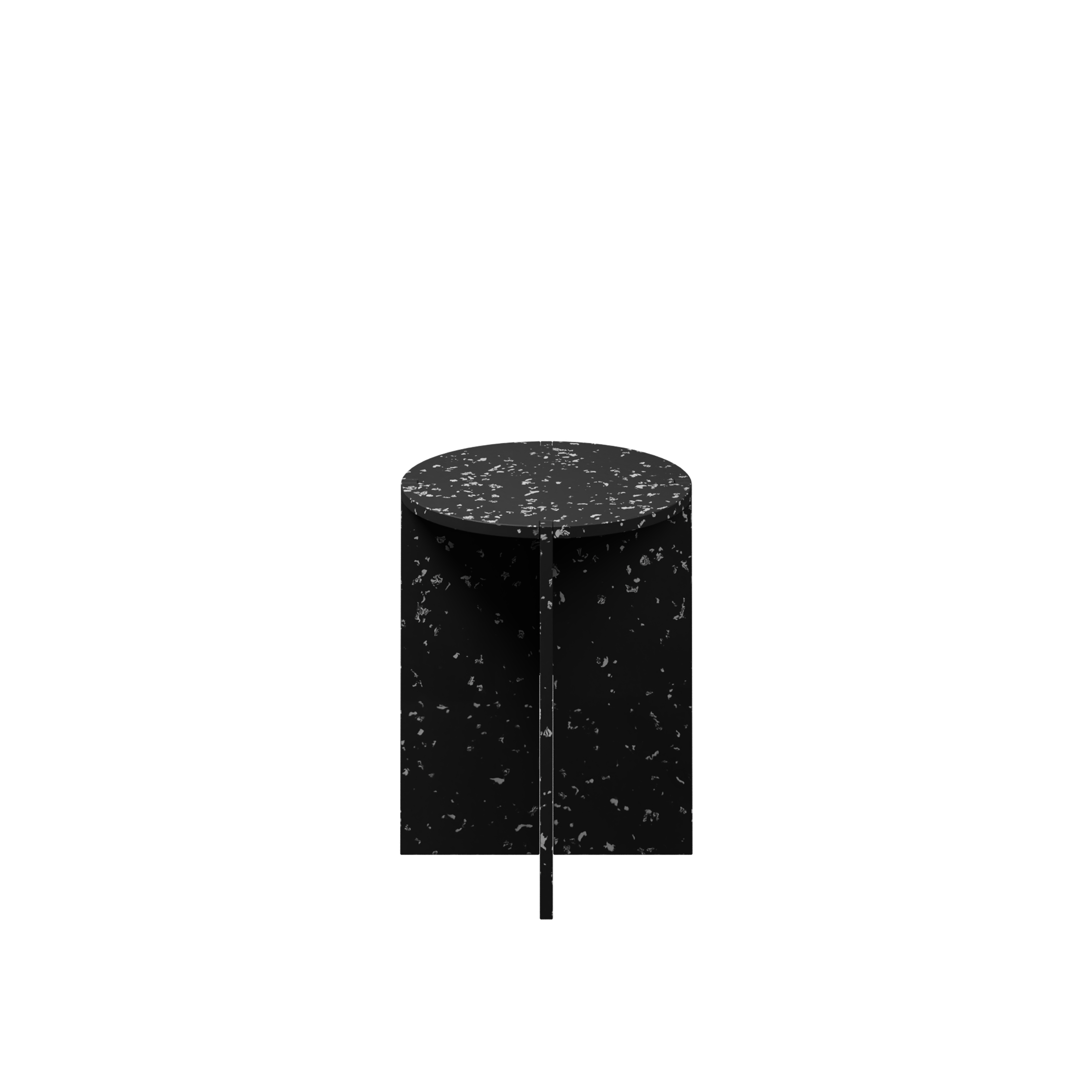 Tabouret Eclo - Ø 36 x h. 45 cm - plastique PS 100% recyclé