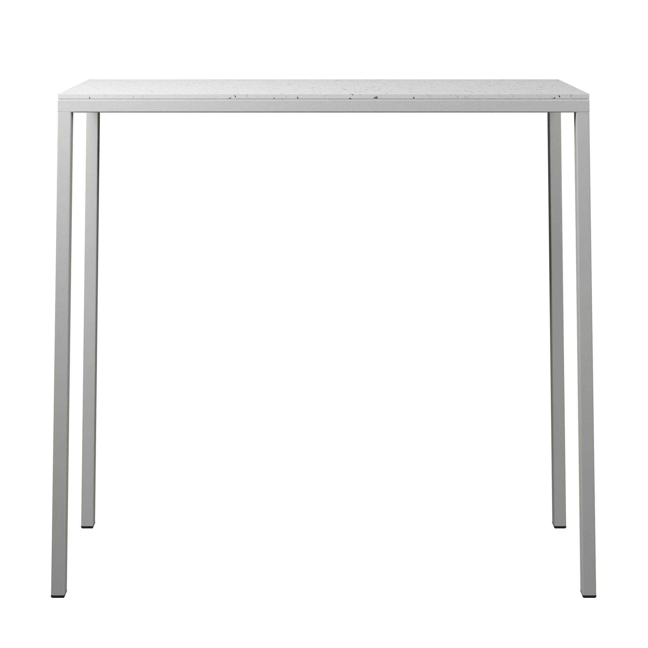 Console Tetra - plateau 120 x 40 cm - h. 110 cm - plateau PS 100% recyclé - piétement époxy