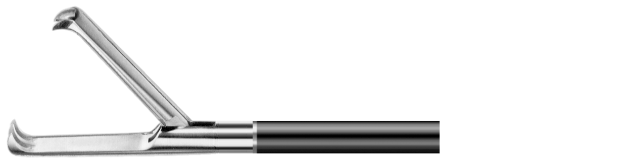 Pince griffes de préhension 3mm 2x3 dents, 1 mors mobile