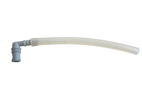 Tubulure aspiration tandem containers Serres, à usage unique