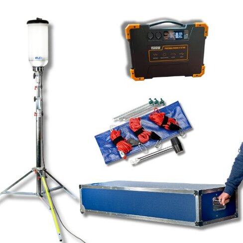 Kit LUMAPHORE® 300XL 45800 lm - autonomie 4h - éco responsable