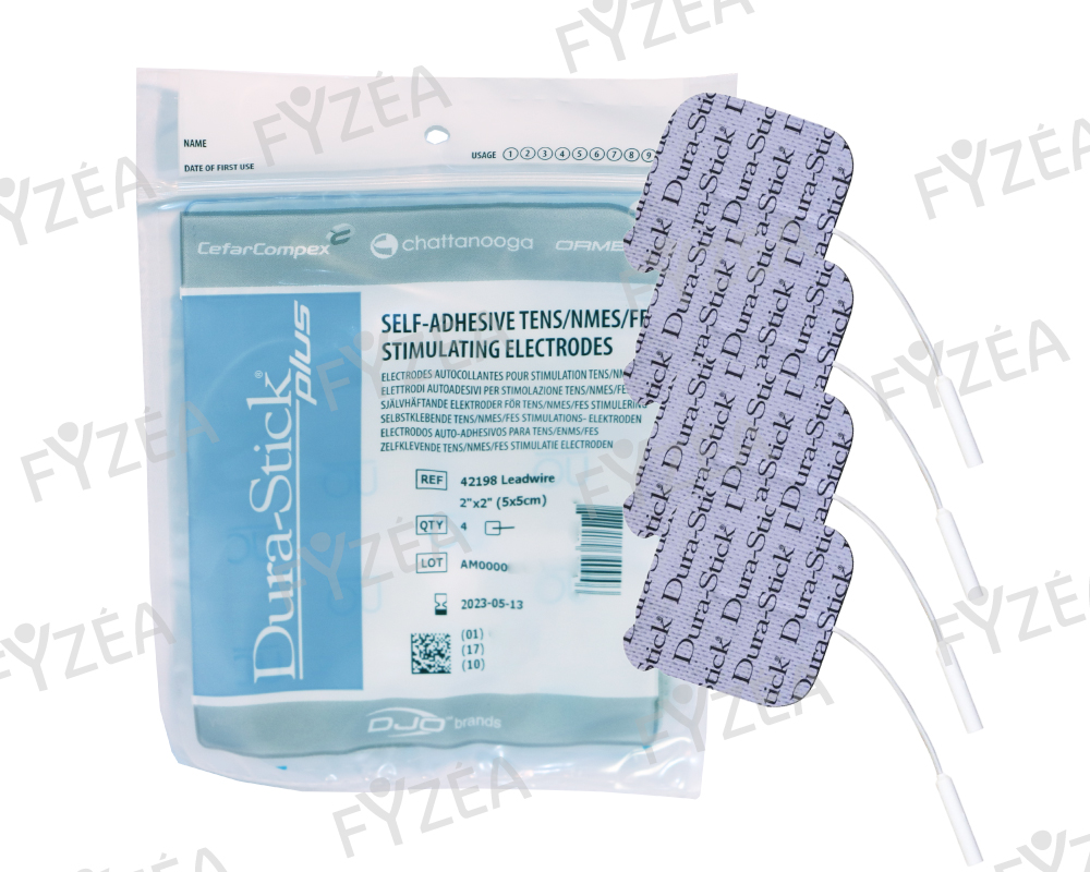 Offre promo - Lot de 50 sachets de 4 électrodes carrées 50 x 50mm - - Dura-Stick Plus -