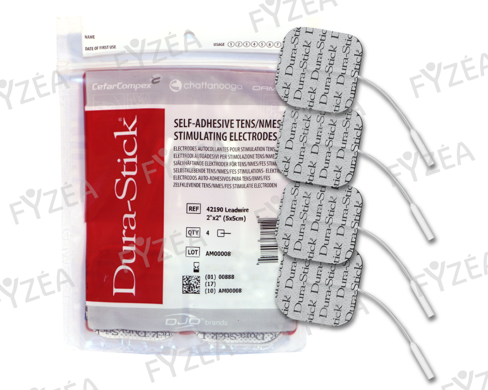 Offre promo jusqu'au 31/12/2025 -Electrode carrée Dura-Stick 50 x 50 mm -