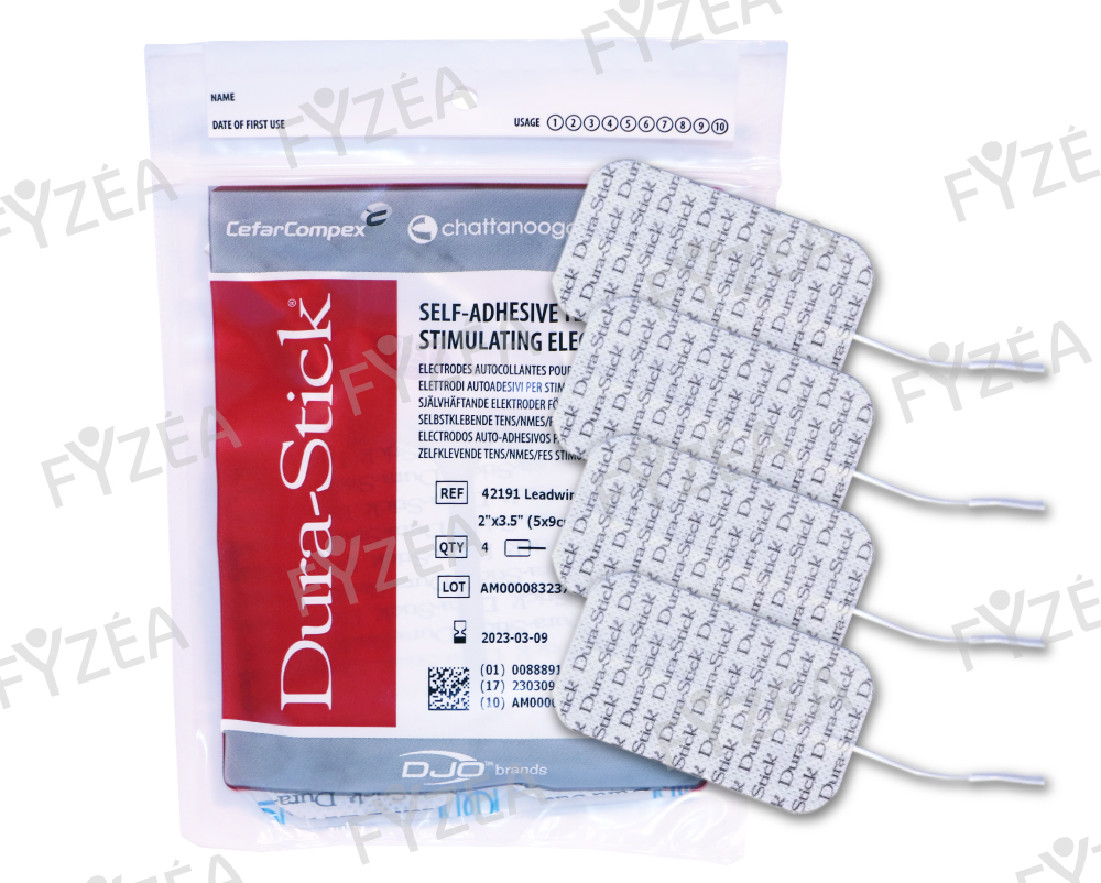 Offre promo - Lot de 50 sachets de 4 électrodes rectangulaires - 50x90 mm Dura-Stick