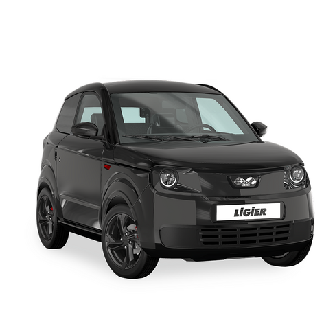 Véhicule électrique Ligier MYLI E.PIC - L7e - EV 12 kWh - Noir Intense